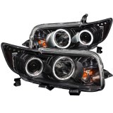 ANZO 2008-2010 Scion Xb Projector Headlights w/ Halo Black thumbnail 6