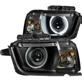 ANZO 2010-2013 Chevrolet Camaro Projector Headlights w/ Halo Black (CCFL) thumbnail 4