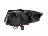 ANZO 2006-2008 BMW 3 Series E90-E91 Projector Headlights w/ Halo w/ LED Bar Chrome (CCFL) thumbnail 2