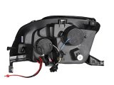 ANZO 1997-2001 Honda Prelude Projector Headlights w/ Halo Black w/ LED thumbnail 7