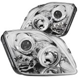 ANZO 1997-2001 Honda Prelude Projector Headlights w/ Halo Chrome w/ LED thumbnail 5