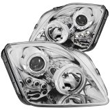 ANZO 1997-2001 Honda Prelude Projector Headlights w/ Halo Chrome w/ LED thumbnail 6