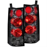 ANZO 2003-2015 Chevrolet Express Taillights Black thumbnail 1