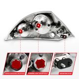 ANZO 2000-2005 Mitsubishi Eclipse Taillights Black thumbnail 8