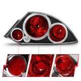 ANZO 2000-2005 Mitsubishi Eclipse Taillights Black thumbnail 9