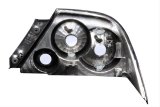 ANZO 2002-2003 Mitsubishi Lancer Taillights Black thumbnail 2