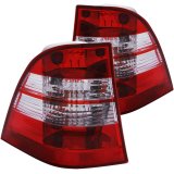 ANZO 1998-2005 Mercedes Benz M Class W163 Taillights Chrome thumbnail 5