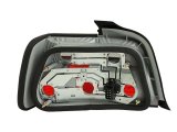 ANZO 1992-1998 BMW 3 Series E36 Sedan Taillights Red/Smoke thumbnail 8