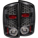ANZO 2002-2005 Dodge Ram 1500 LED Taillights Black thumbnail 1