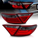 ANZO 2015-2016 Toyota Camry LED Taillights Smoke thumbnail 3