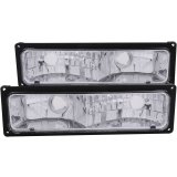 ANZO 1988-1998 Chevrolet C1500 Euro Parking Lights Black thumbnail 4