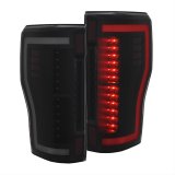 ANZO 2017+ Ford F-250 LED Taillights - Black/Smoke thumbnail 2