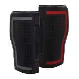 ANZO 2017+ Ford F-250 LED Taillights - Black/Smoke thumbnail 4
