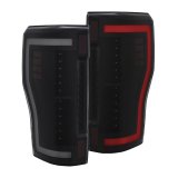 ANZO 2017+ Ford F-250 LED Taillights - Black/Smoke thumbnail 6