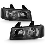 ANZO 2003-2017 Chevy Express Crystal Headlight Black thumbnail 3