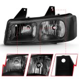 ANZO 2003-2017 Chevy Express Crystal Headlight Black thumbnail 9