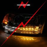 ANZO 2009-2018 Dodge Ram 1500 Projector Plank Style Switchback H.L Halo Chrome Amber (OE Style) thumbnail 4