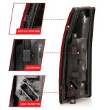 ANZO 1988-1999 Chevy C1500 Taillight Red/Clear Lens w/ Circuit Board(OE Replacement) thumbnail 4