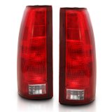 ANZO 1988-1999 Chevy C1500 Taillight Red/Clear Lens w/ Circuit Board(OE Replacement) thumbnail 9