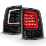 ANZO 2009-2018 Dodge Ram 1500 LED Taillight Plank Style Black w/Clear Lens thumbnail 4