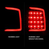 ANZO 2009-2018 Dodge Ram 1500 LED Taillight Plank Style Black w/Clear Lens thumbnail 7