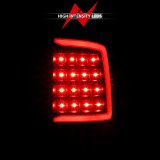 ANZO 2009-2018 Dodge Ram 1500 LED Taillight Plank Style Black w/Clear Lens thumbnail 8