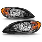 ANZO 2008-2016 International Prostar Crystal Headlights Black Housing (OE Replacement) thumbnail 7