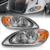 ANZO 2008-2016 International Prostar Crystal Headlights Chrome Housing thumbnail 3