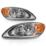 ANZO 2008-2016 International Prostar Crystal Headlights Chrome Housing thumbnail 8