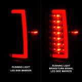 ANZO 2004-2012 Chevrolet Colorado/ GMC Canyon LED Tail Lights w/ Light Bar Black Housing thumbnail 7