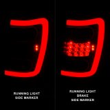 ANZO 1999-2004 Jeep Grand Cherokee LED Tail Lights w/ Light Bar Black Housing Smoke Lens thumbnail 7