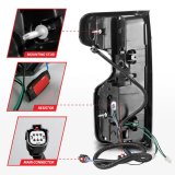 ANZO 19-21 Chevy Silverado Full LED Taillights Black Housing Clear Lens G2 (w/C light Bars) thumbnail 9
