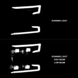 ANZO 19-22 Chevrolet Silverado 1500 LED Proj HL w/Lgt Bar SwBk Seq. Blk w/In. Light - Passenger Side thumbnail 8