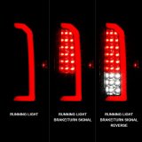 ANZO 15-21 Chevrolet Colorado Full LED Tail Lights w/ Red Lightbar Black Housing Clear Lens thumbnail 6