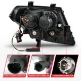 ANZO 09-20 Nissan Frontier Black Projector Plank Style DRL w/ Switchback & Sequential LED DRL thumbnail 4