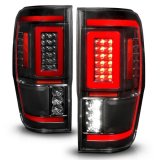 ANZO 19-22 Ford Ranger Full LED Taillights w/ Lightbar Sequential Signal Black Housing/Clear Lens thumbnail 5