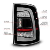 ANZO 09-18 Dodge Ram 1500 Sequential LED Taillights Black thumbnail 5