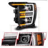 ANZO 21-23 Ford F150 LED Projector Headlight w/Switchback+Sequential - Black (Driver Side Only) thumbnail 4