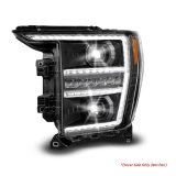 ANZO 21-23 Ford F150 LED Projector Headlight w/Switchback+Sequential - Black (Driver Side Only) thumbnail 5