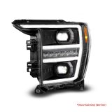 ANZO 21-23 Ford F150 LED Projector Headlight w/Switchback+Sequential - Black (Driver Side Only) thumbnail 8