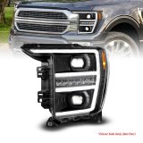 ANZO 21-23 Ford F150 LED Projector Headlight w/Switchback+Sequential - Black (Driver Side Only) thumbnail 9