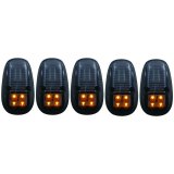 ANZO 1999-2002 Dodge Ram 3500 LED Cab Roof Light Kit Smoke 5pc thumbnail 2