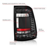 ANZO 19-24 RAM 1500 (Factory LED Models ONLY) Full LED Tail Lights SeqSig Black - Pair thumbnail 1