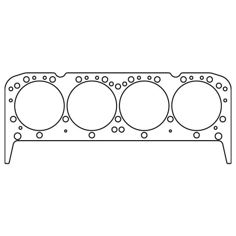 Cometic Chevy Small Block 4.165in Bore 0.043in Copper Head Gasket (No Steam Holes)