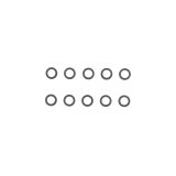 Cometic Harley-Davidson Pushrod Seal Set All Iron Xl, 57-84 Square Cut Rubber thumbnail 1