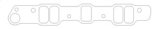 Cometic Pontiac V8 .094in Fiber Intake Manifold Gasket Set thumbnail 3