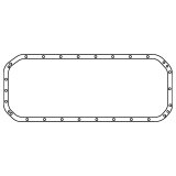 Cometic Gasket BMW M20B25/M20B27 .060in AFM Oil Pan Gasket thumbnail 2