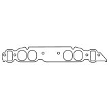 Cometic GM Gen-V/VI BB V8 .060in Fiber Intake Mani Gasket Set-1.850in x 2.075in-No Cross Over thumbnail 1