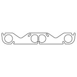 Cometic Chevy Gen1 SB V8 .060in HTS Exhaust Mani Gasket Set-2.00in Round Port-Hooker/Stahl Bolt Patt thumbnail 2