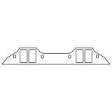 Cometic Chrysler BB B/RB V8 .060in Fiber Intake Mani Gasket Set-2.260in x 1.210in Rectangular Ports thumbnail 1